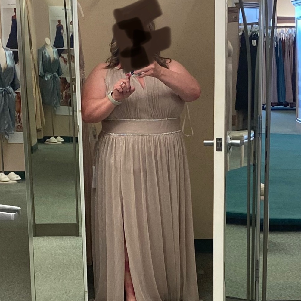 Mother of the bride or bridesmaid dress, whichever you choose, new with tags.